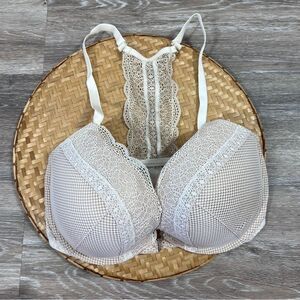 Victoria’s Secret very‎ sexy lace push up w/ lace racer back